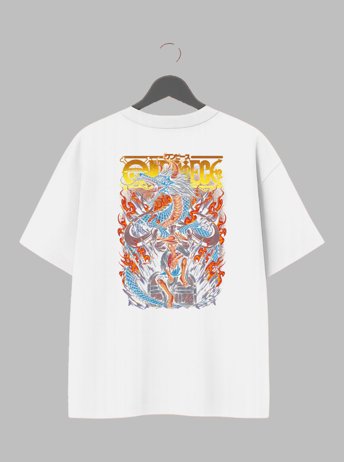 Luffy Oversized Drop Shoulder Tee