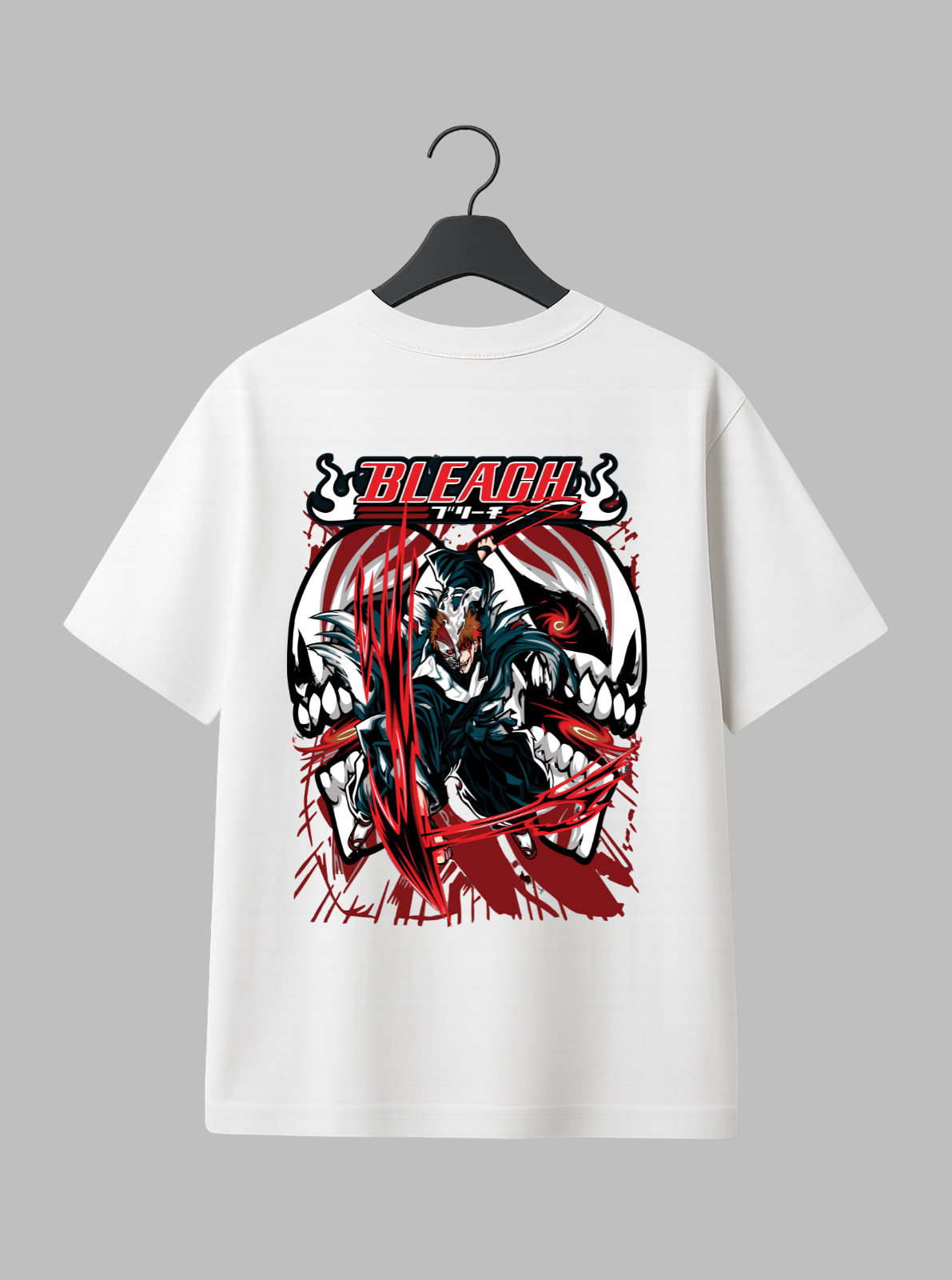 Bleach – Ichigo Kurosaki Oversized Drop Shoulder Tee