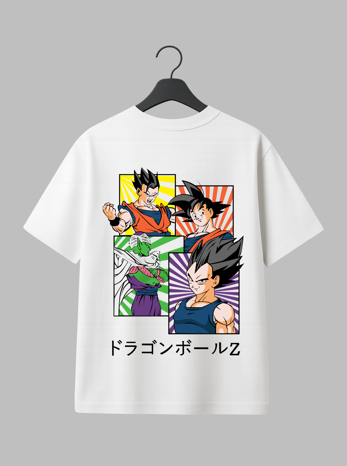4 Heroes Drop Shoulder Oversized Tee – Unite the Legends