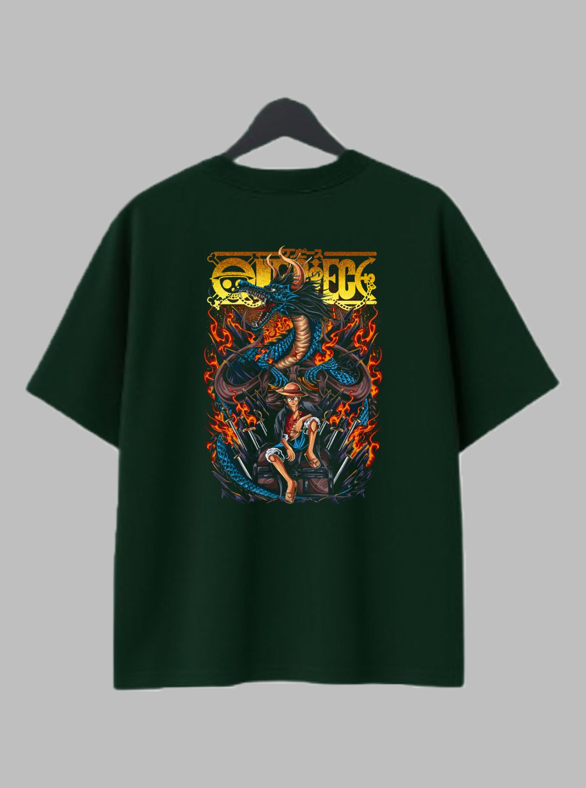 Luffy Oversized Drop Shoulder Tee