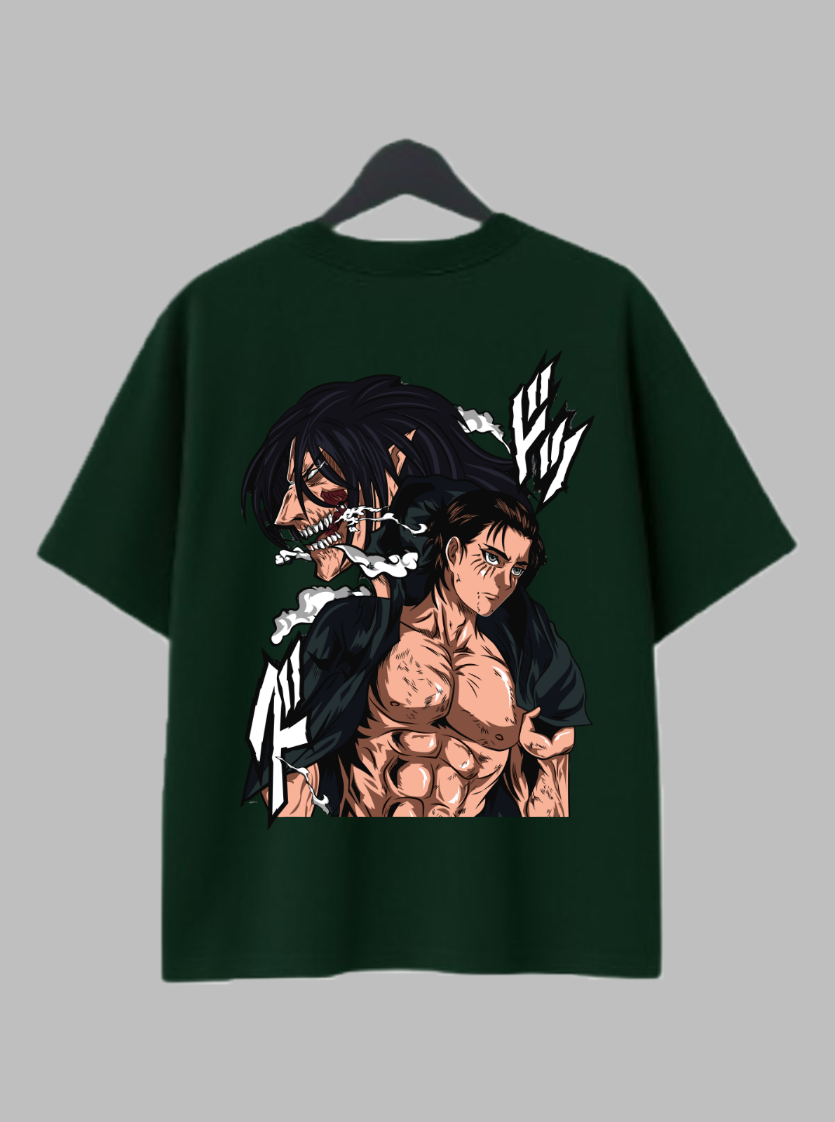 Attack on Titan – Oversized Drop Shoulder Tee