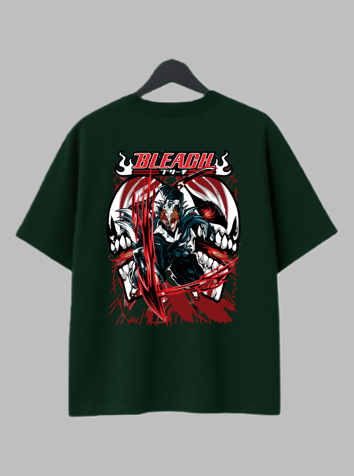 Bleach – Ichigo Kurosaki Oversized Drop Shoulder Tee