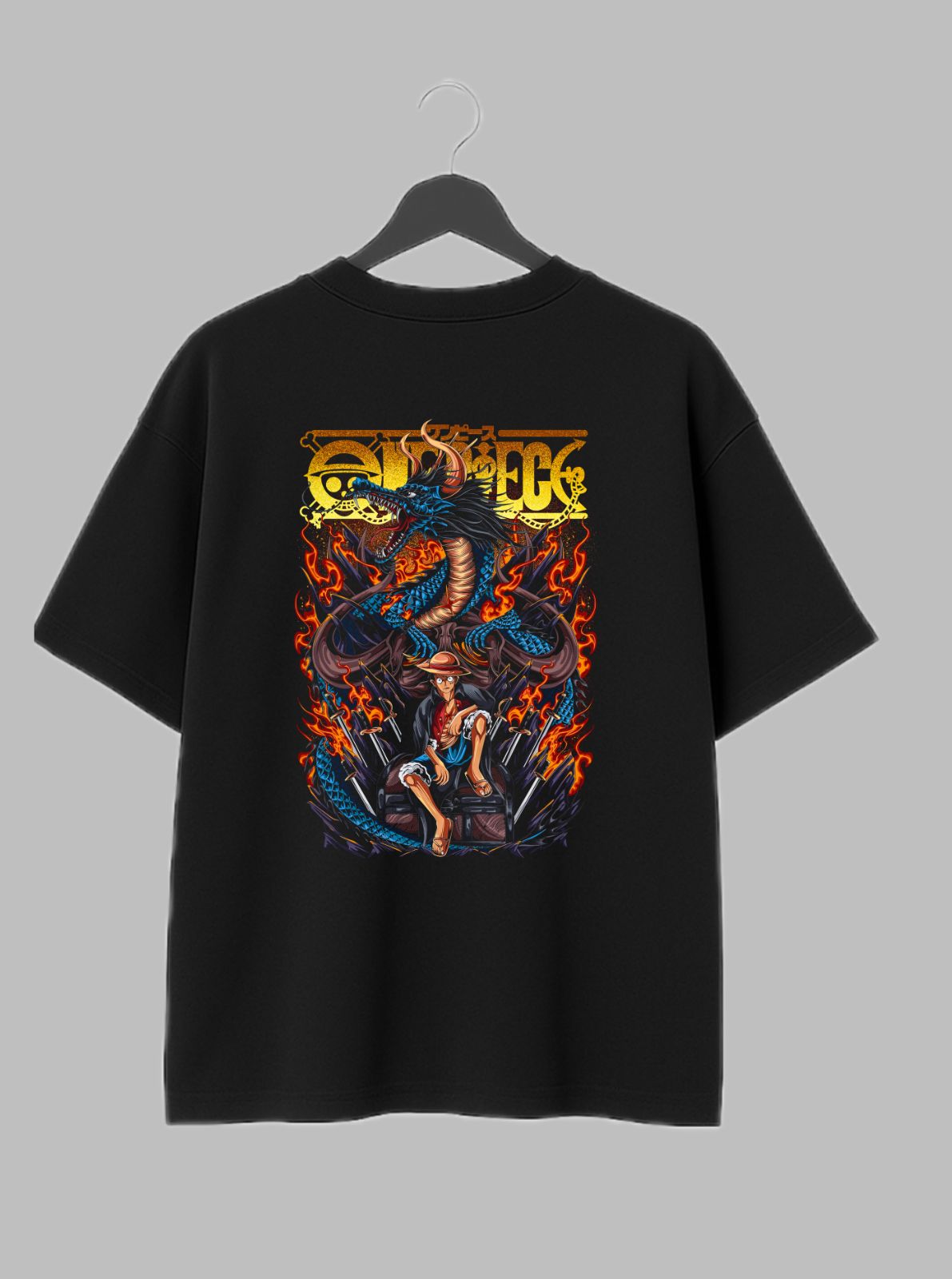Luffy Oversized Drop Shoulder Tee