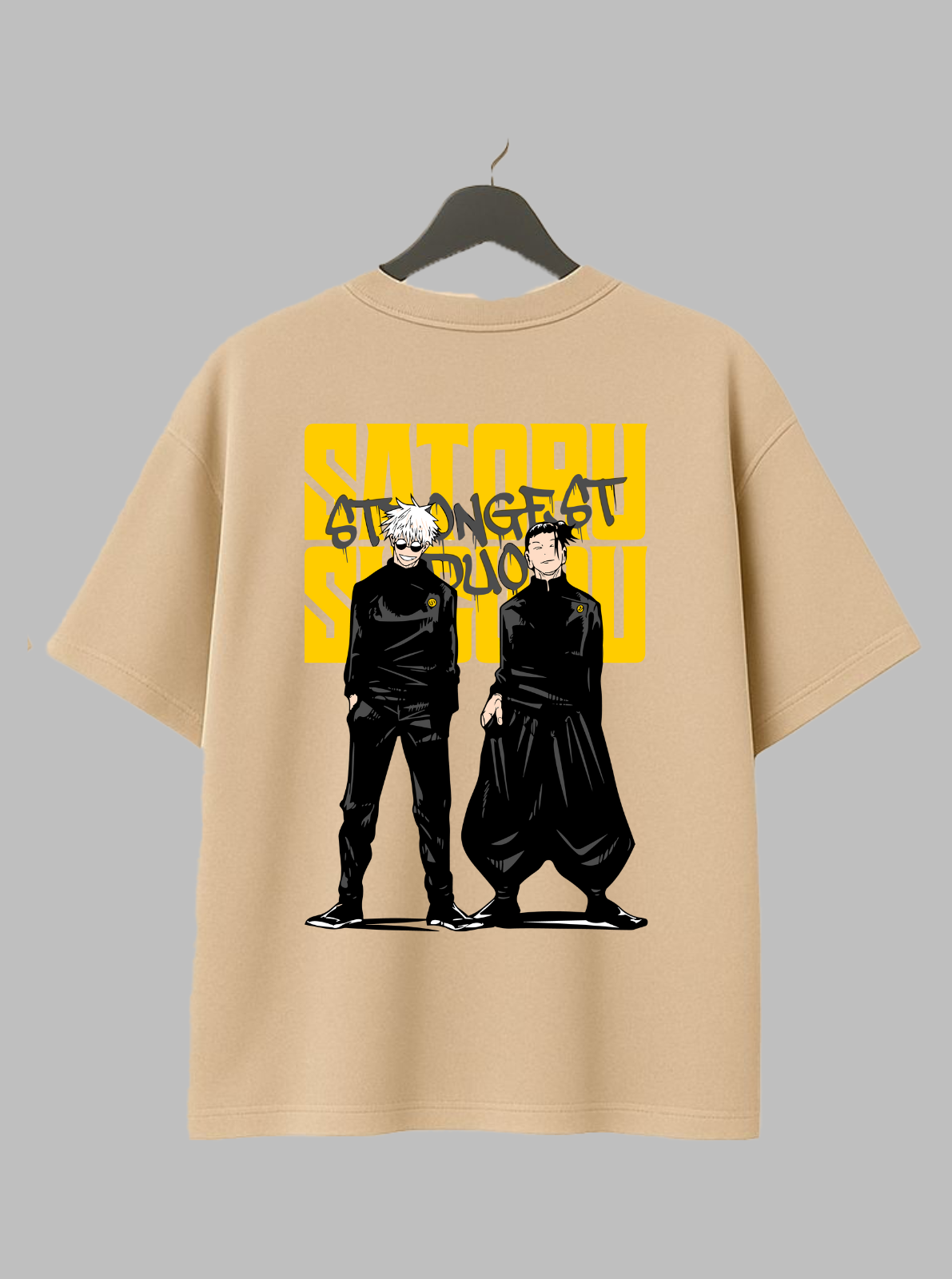 JJK Strongest Duo | Oversized Drop Shoulder Tee