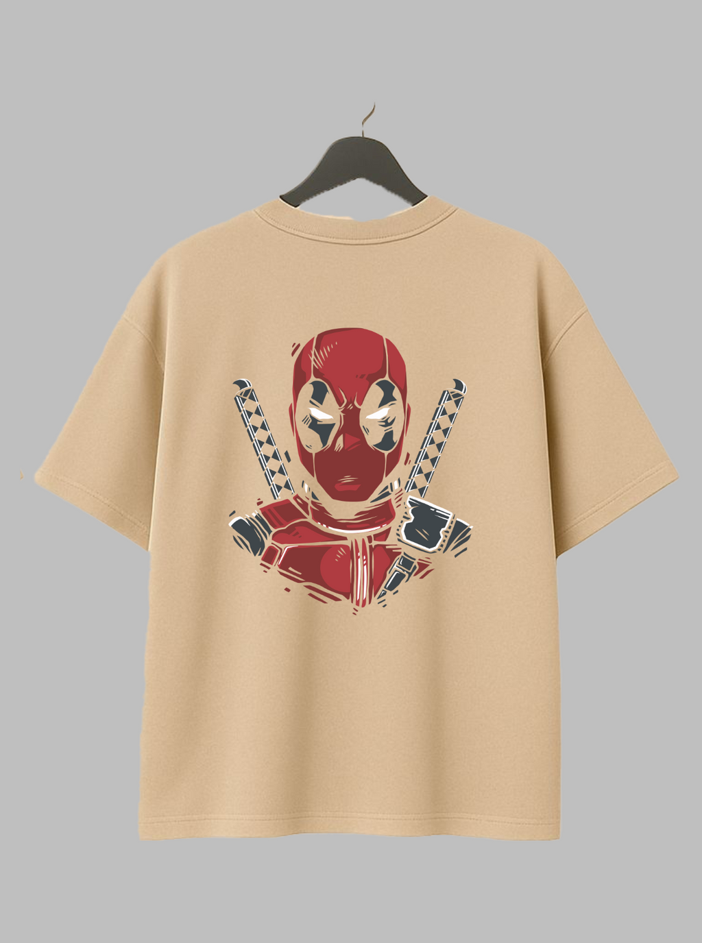 Deadpool – Oversized Drop Shoulder Tee