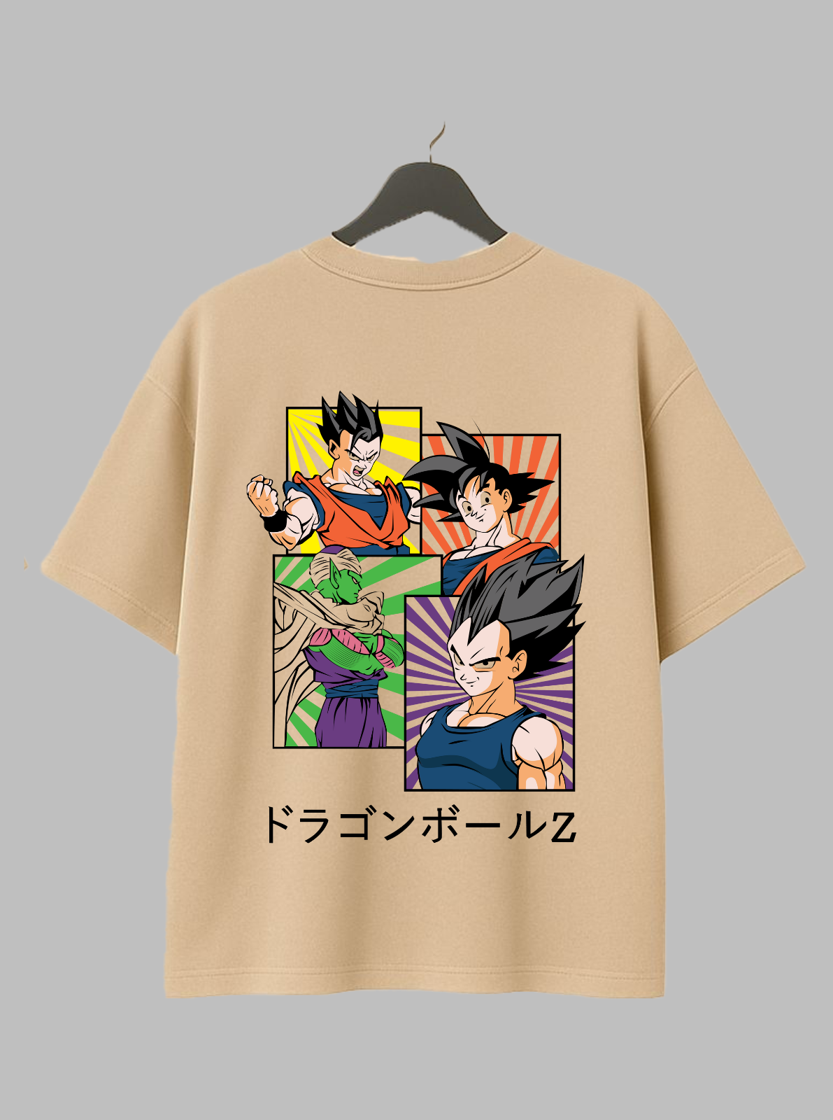 4 Heroes Drop Shoulder Oversized Tee – Unite the Legends