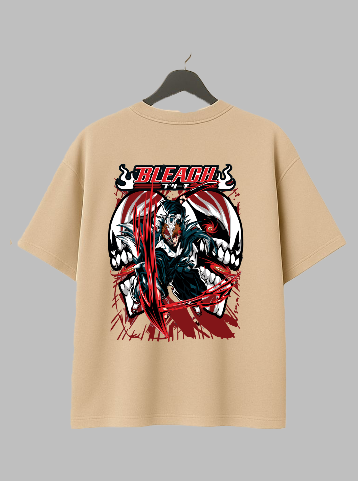 Bleach – Ichigo Kurosaki Oversized Drop Shoulder Tee