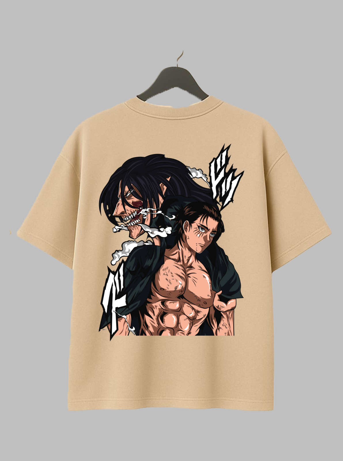 Attack on Titan – Oversized Drop Shoulder Tee