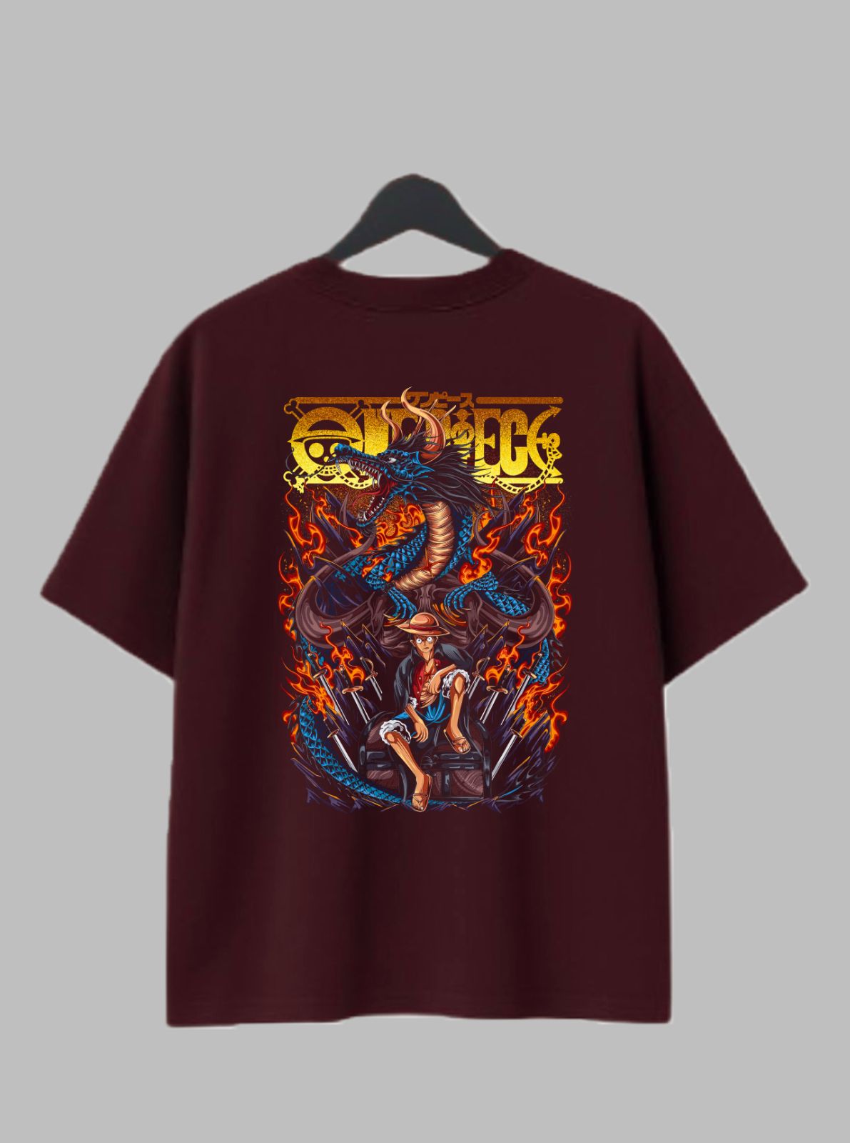 Luffy Oversized Drop Shoulder Tee