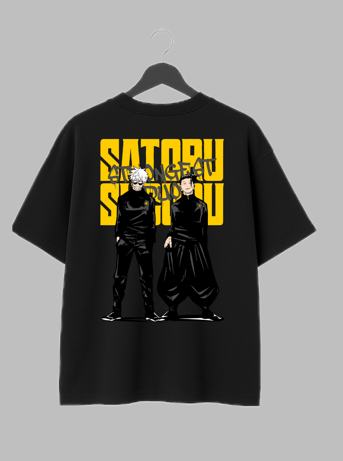 JJK Strongest Duo | Oversized Drop Shoulder Tee