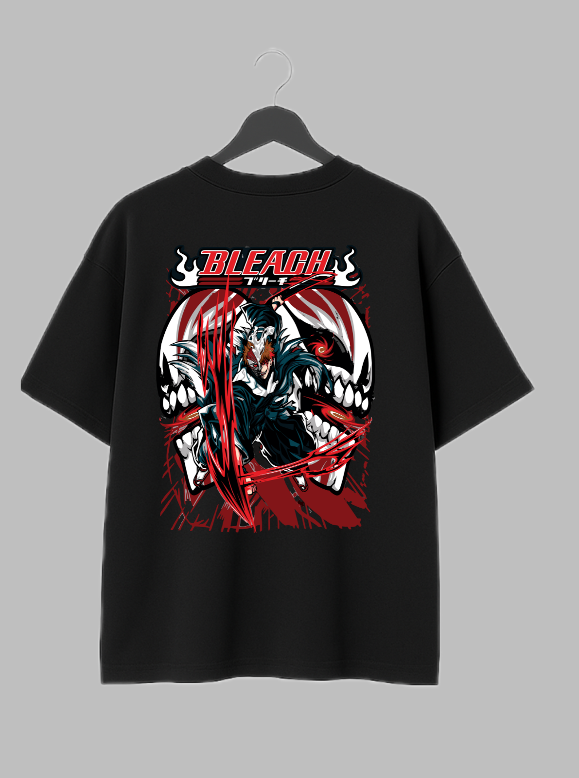 Bleach – Ichigo Kurosaki Oversized Drop Shoulder Tee