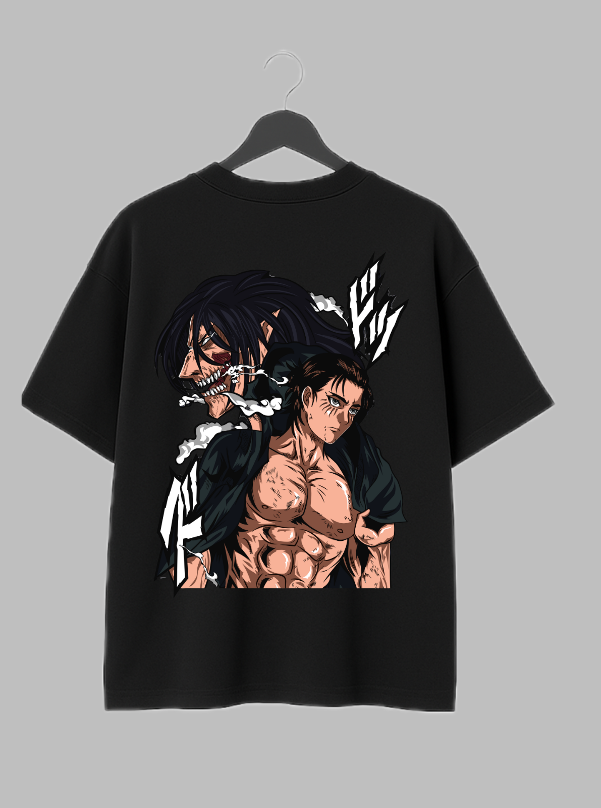 Attack on Titan – Oversized Drop Shoulder Tee