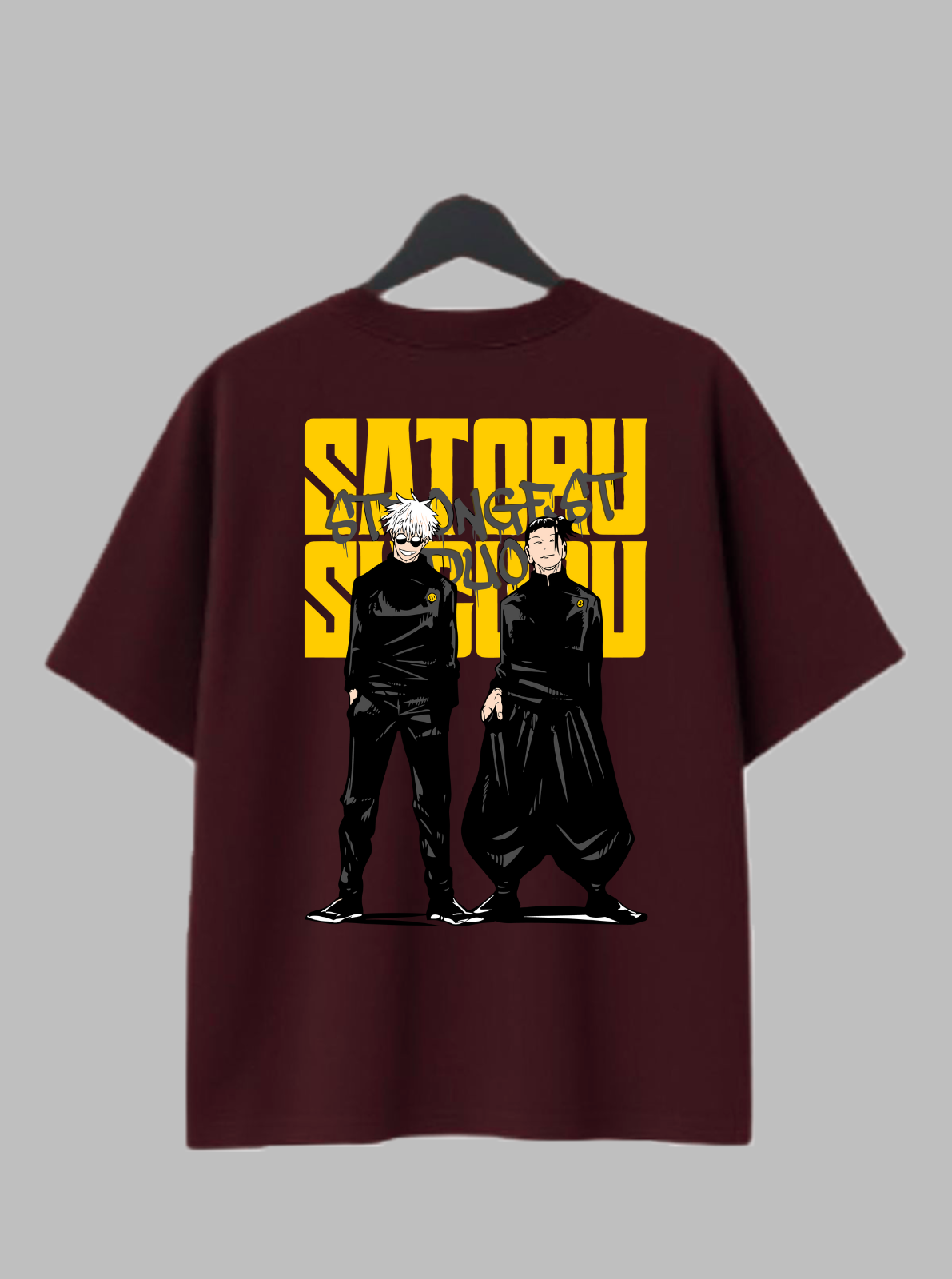 JJK Strongest Duo | Oversized Drop Shoulder Tee