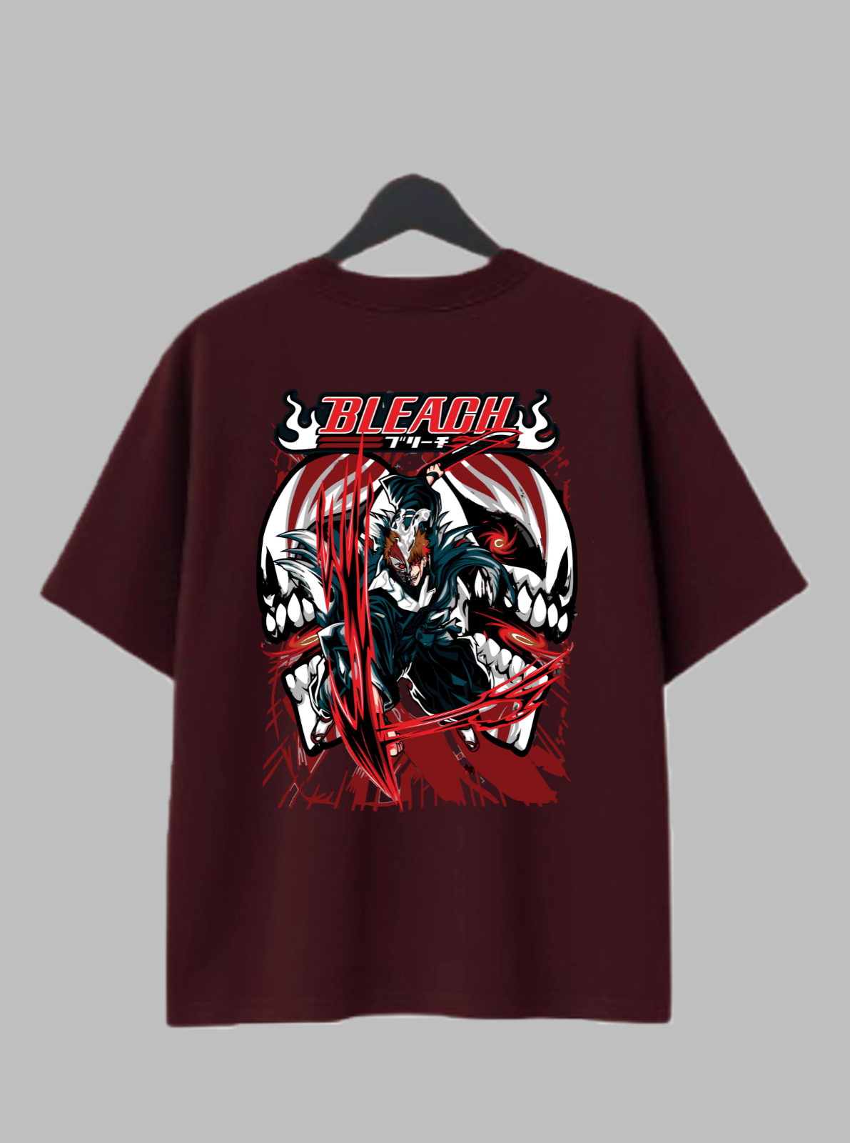 Bleach – Ichigo Kurosaki Oversized Drop Shoulder Tee