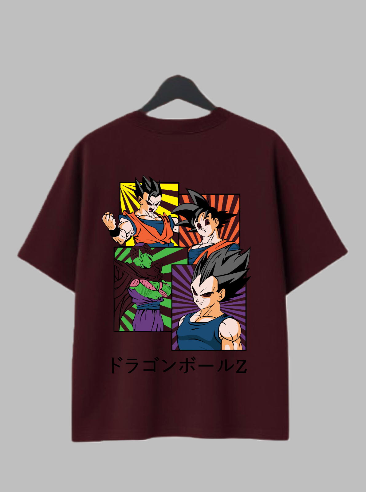 4 Heroes Drop Shoulder Oversized Tee – Unite the Legends