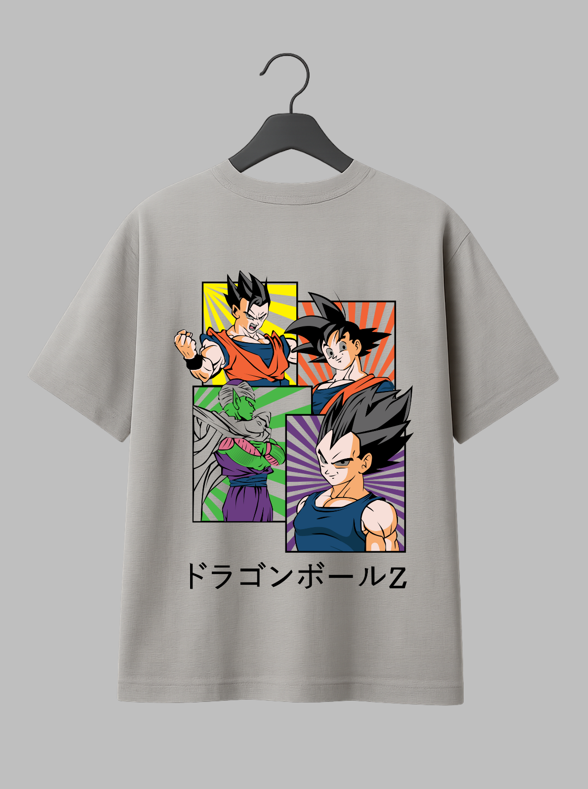 4 Heroes Drop Shoulder Oversized Tee – Unite the Legends