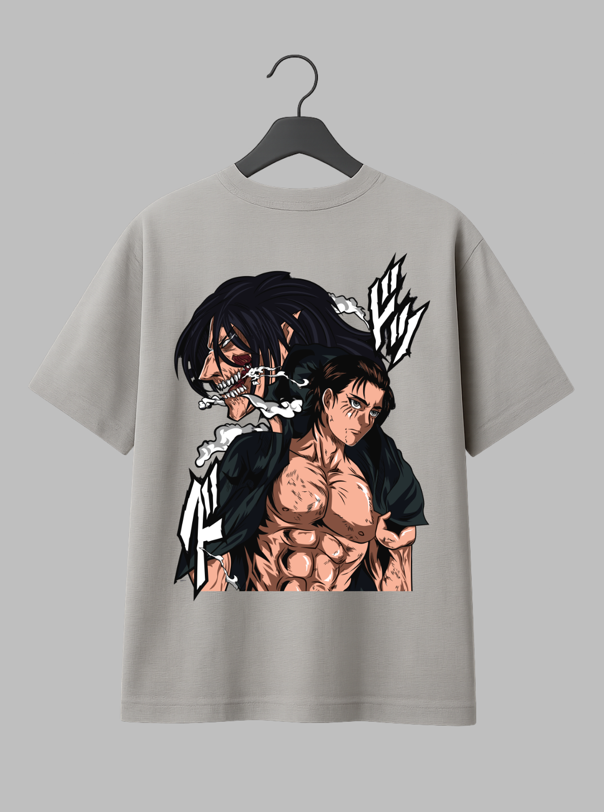 Attack on Titan – Oversized Drop Shoulder Tee